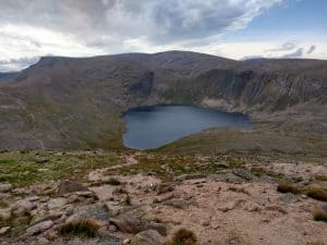 Ben Macdui and Loch Etchachan, Cairngorms