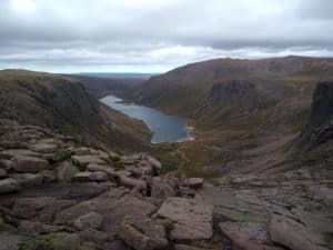 Loch Avon and Beinn Mheadoin,Cairngorms