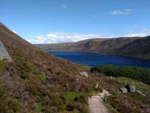 Loch Muick from Glas Alt Sheil,Lochnagar